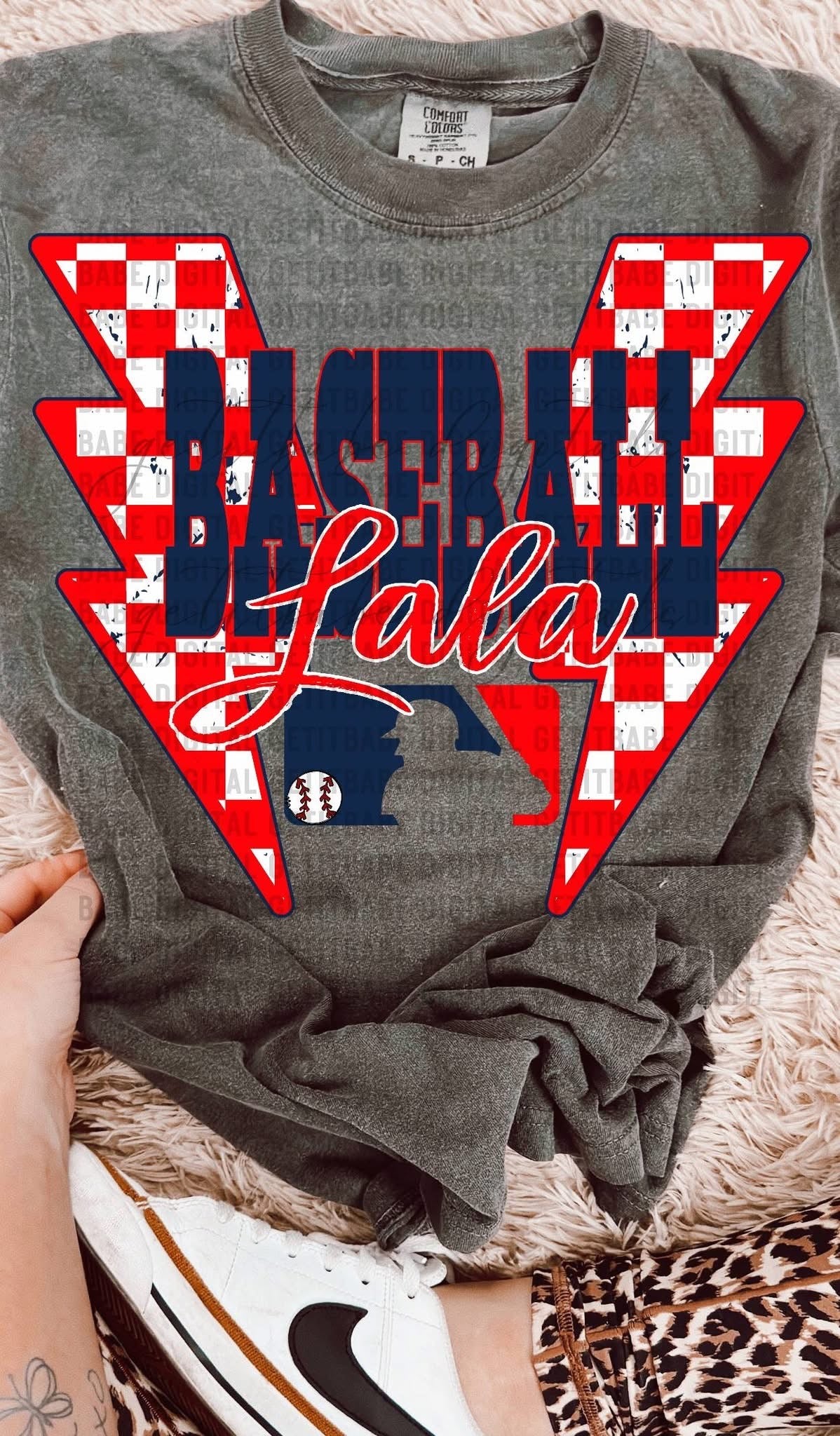 Baseball Lightning Designs