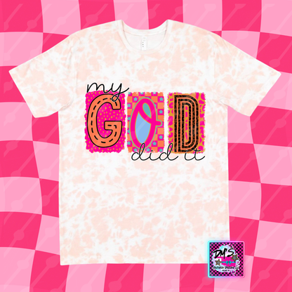 MY GOD DID IT