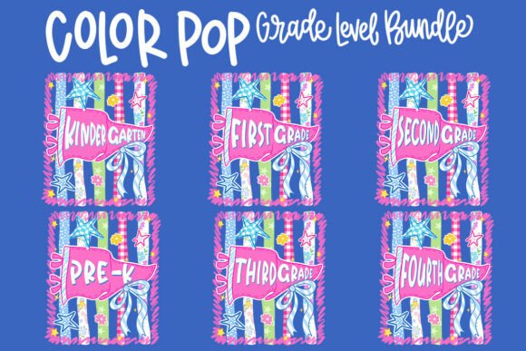 COLOR POP - FIRST DAY OF SCHOOL - BACK TO SCHOOL