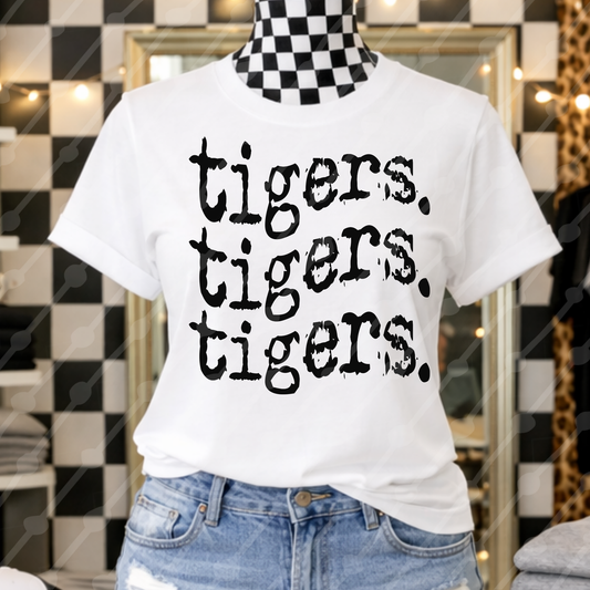 TIGERS MASCOT SCHOOL SPIRIT