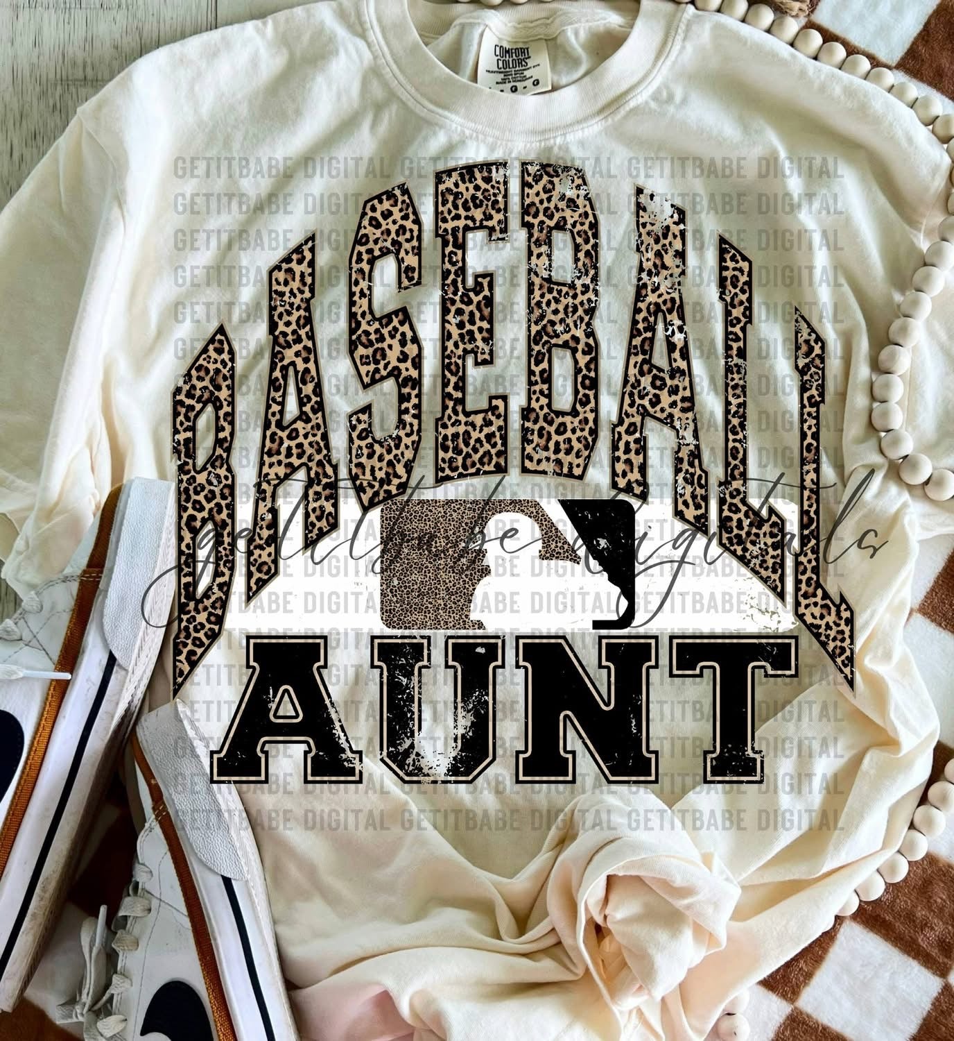 Leopard Baseball Bundle Trucker Hats, Shirts & Transfers