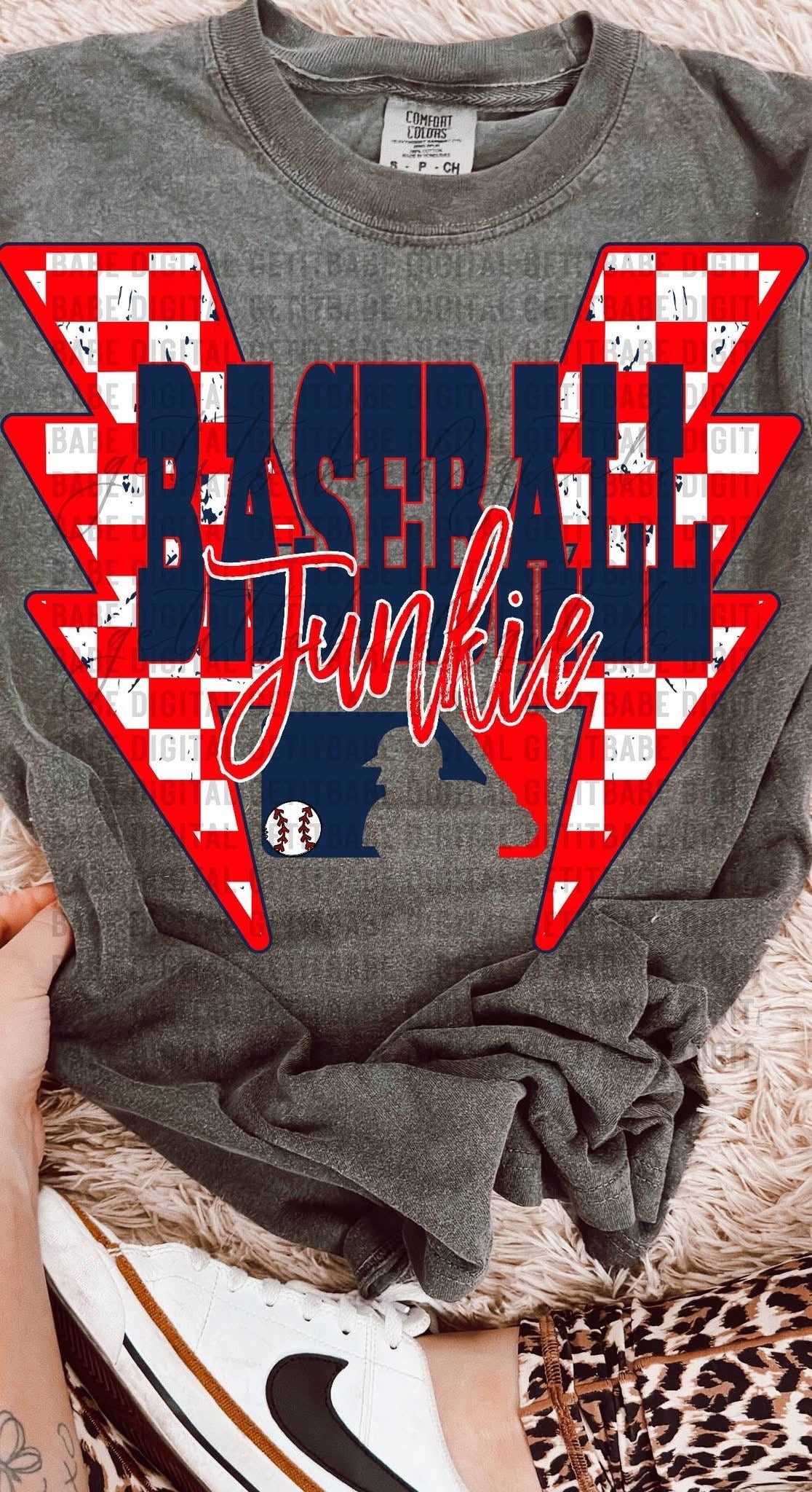 Baseball Lightning Designs