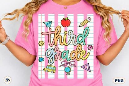 STRIPED - FIRST DAY OF SCHOOL - BACK TO SCHOOL