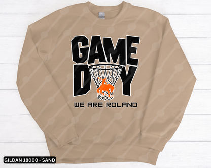 GAME DAY BASKETBALL WE ARE ROLAND