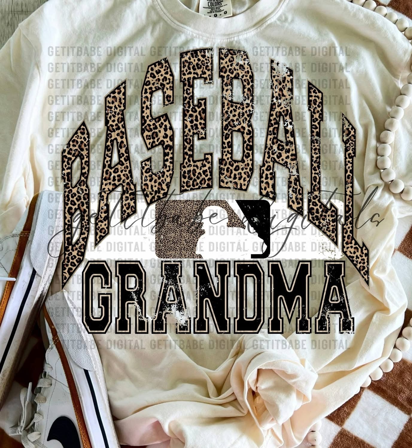 Leopard Baseball Bundle Trucker Hats, Shirts & Transfers