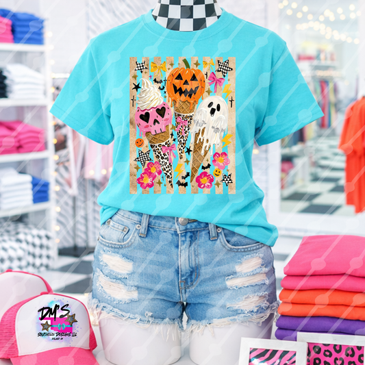 SPOOKY ICE CREAM DRIP