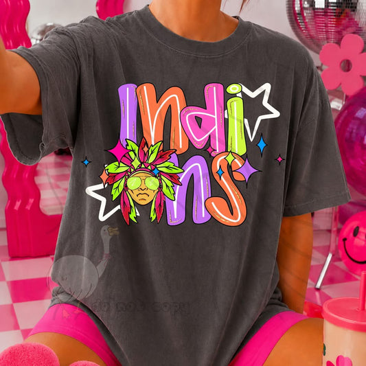 NEON INDIANS MASCOT