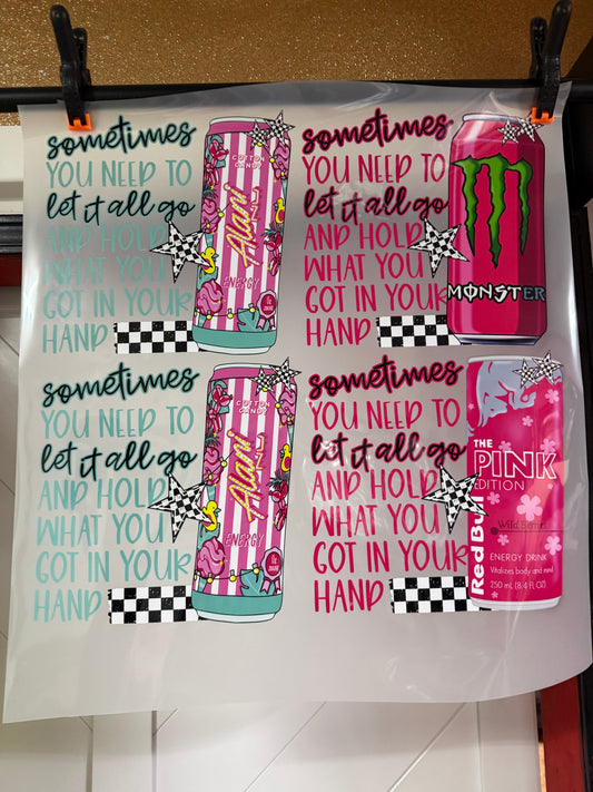 SOMETIMES YOU NEED TO - ENERGY- 4 TRANSFERS - PREMADE DTF BUNDLE - READY TO PRESS