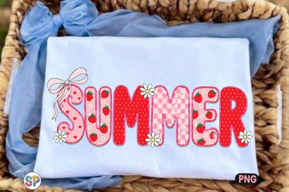 Strawberry Coquette Summer - Mama Summer Nurse Teacher
