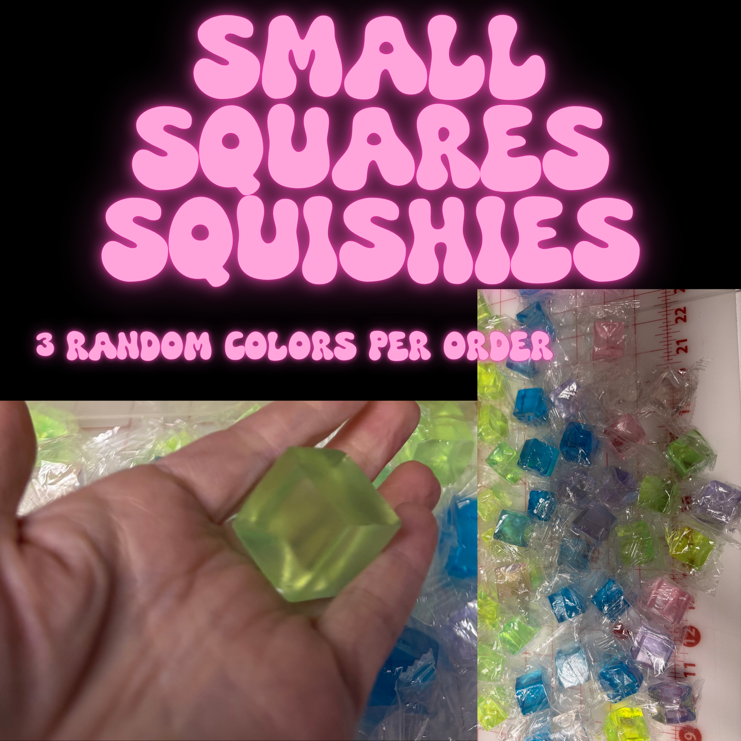 Square Squishies 3 Pieces