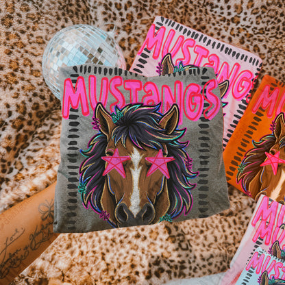 MUSTANGS STARSTRUCK MASCOT