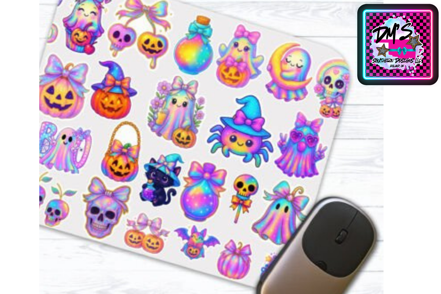 SPOOKY CUTE Mouse Pad