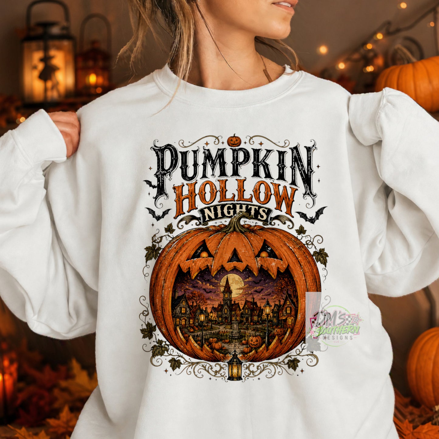 VINTAGE HALLOWEEN TOWN SPOOKY CUTE