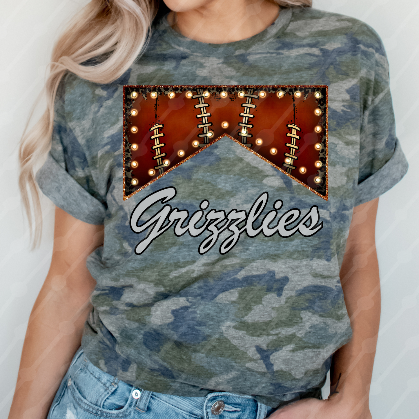 GRIZZLIES FOOTBALL MARQUEE
