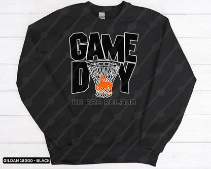 GAME DAY BASKETBALL WE ARE ROLAND