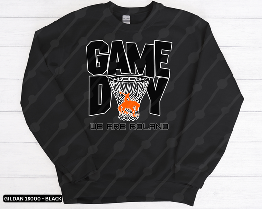 GAME DAY BASKETBALL WE ARE ROLAND