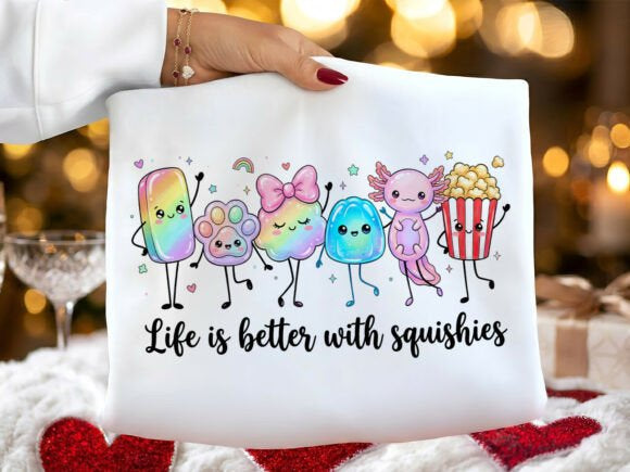 LIFE IS BETTER WITH SQUISHIES