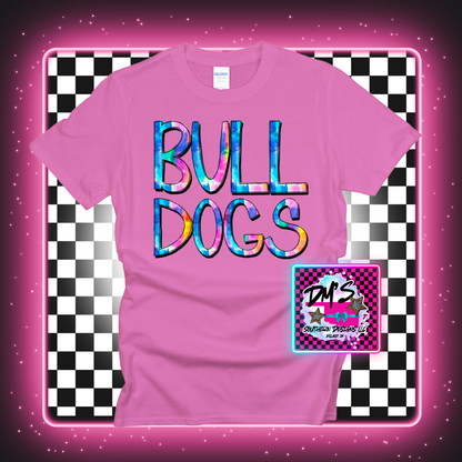 BULLDOGS TIE DYE MASCOT