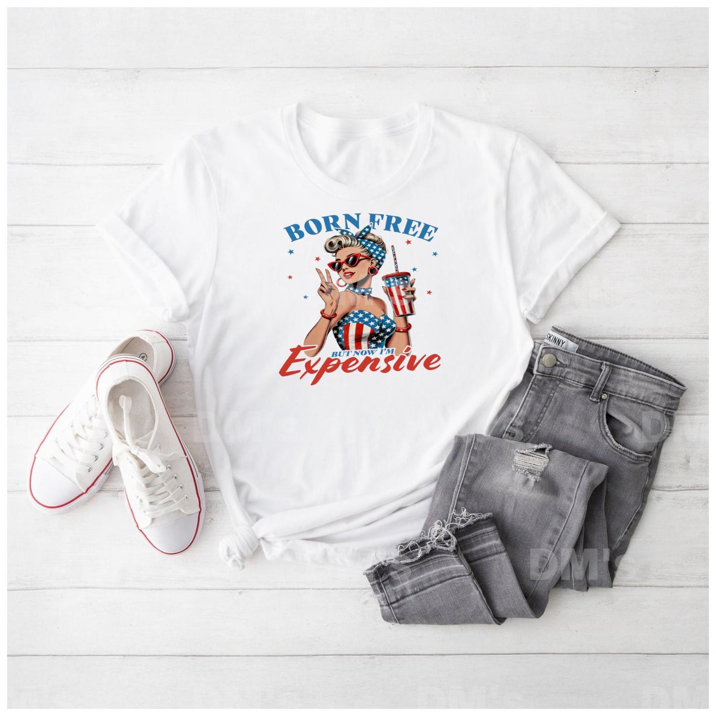 Patriotic Shirts Hats & Transfers