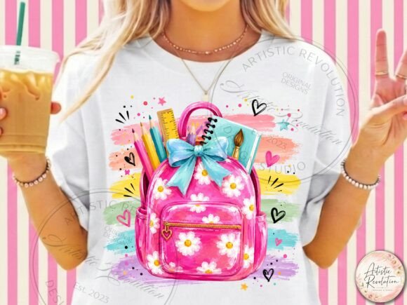 FLORAL BACKPACK