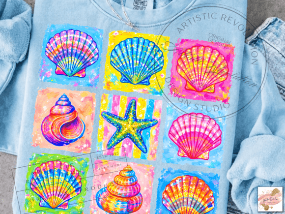 Preppy Coastal Summer Trucker Hats, Shirts & Transfers