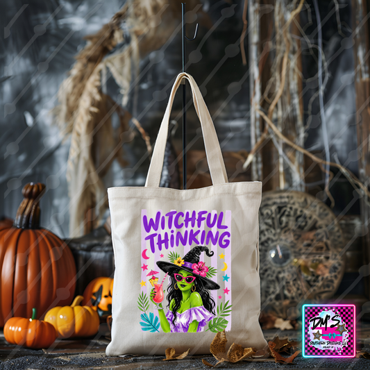 WITCHFUL THINKING TOTE BAG