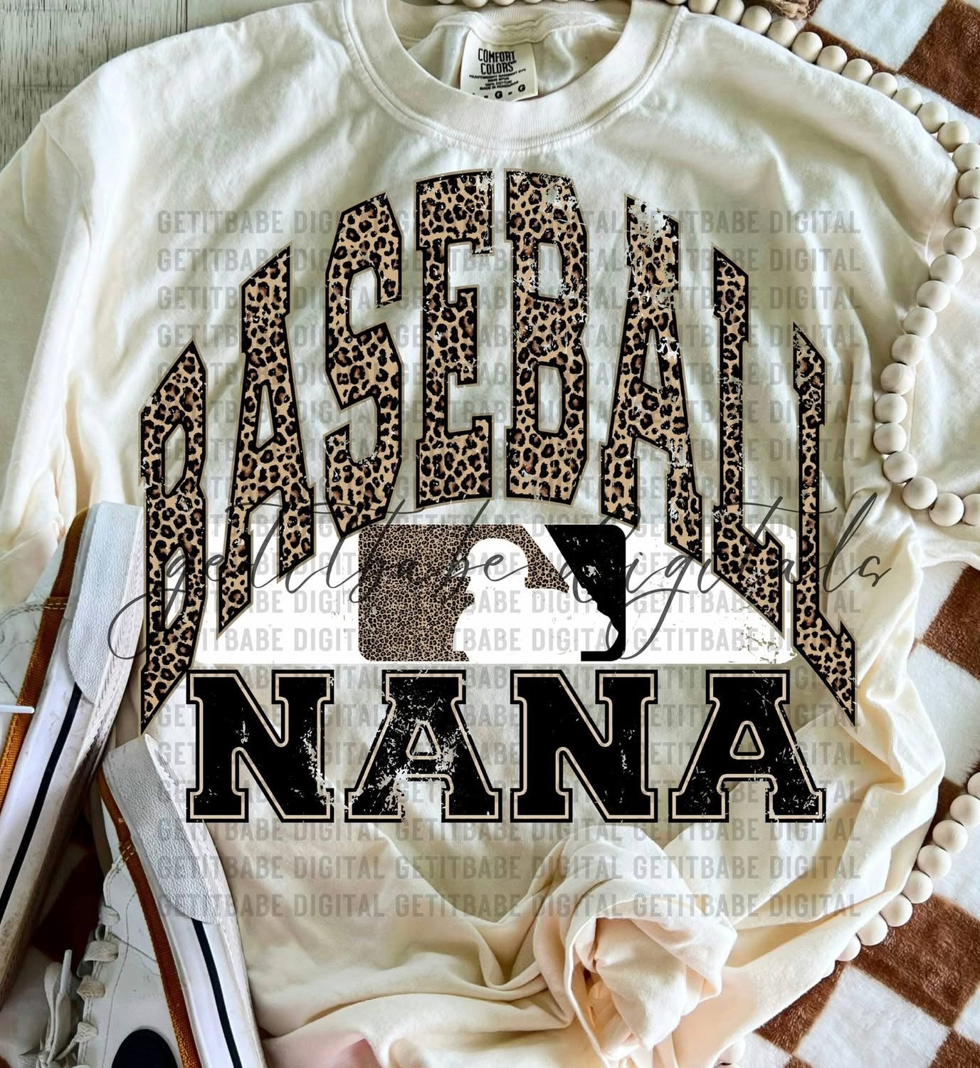 Leopard Baseball Bundle Trucker Hats, Shirts & Transfers