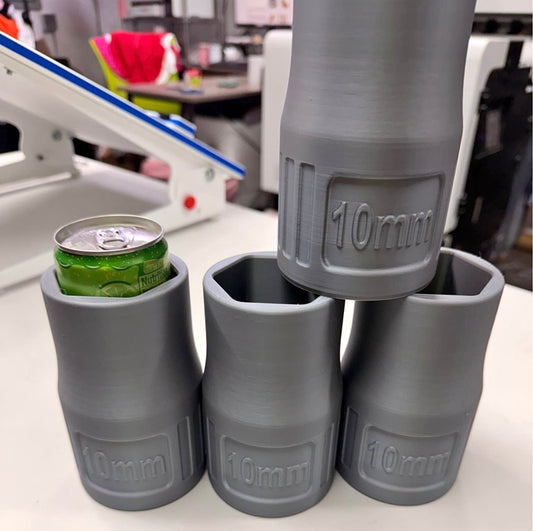 10MM Socket 12oz Slim Can Koozie Cooler