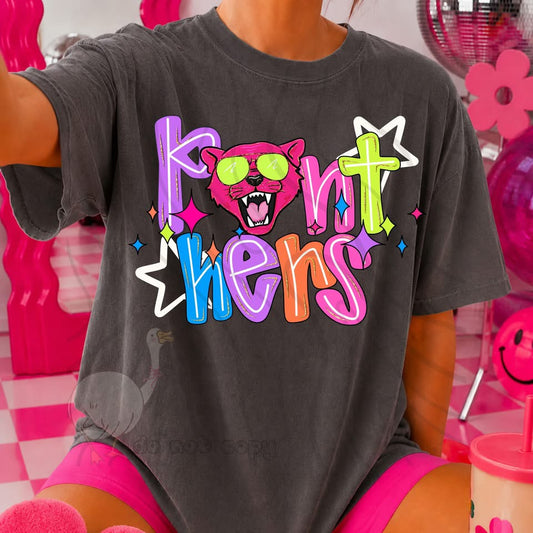 NEON PANTHERS MASCOT