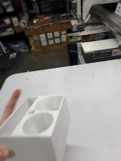 Kitchen Sink Wand & Sponge Organizer with Drain