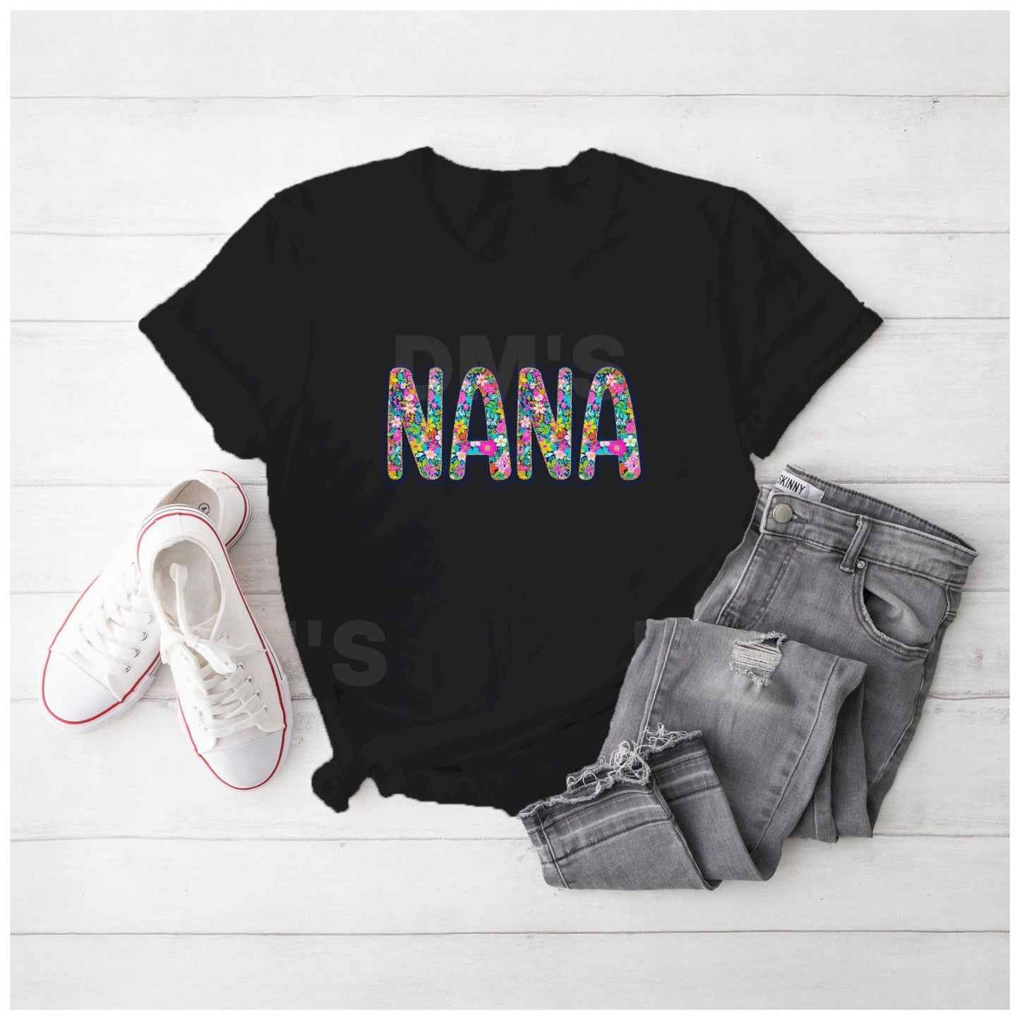 Bright Floral - Family Mama Mini Nana Aunt Mimi Gigi
