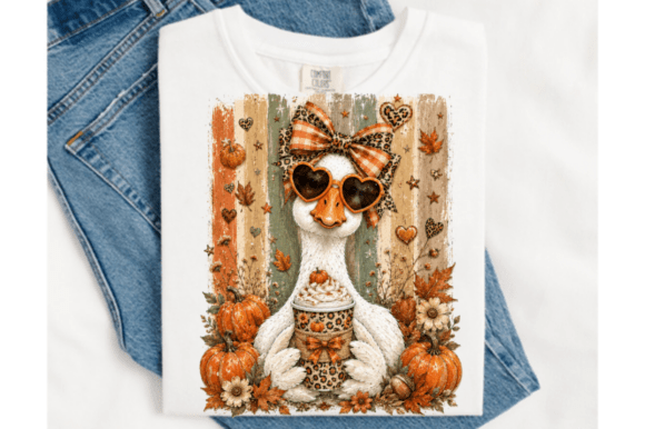 FALL LEOPARD LATTE GOOSE