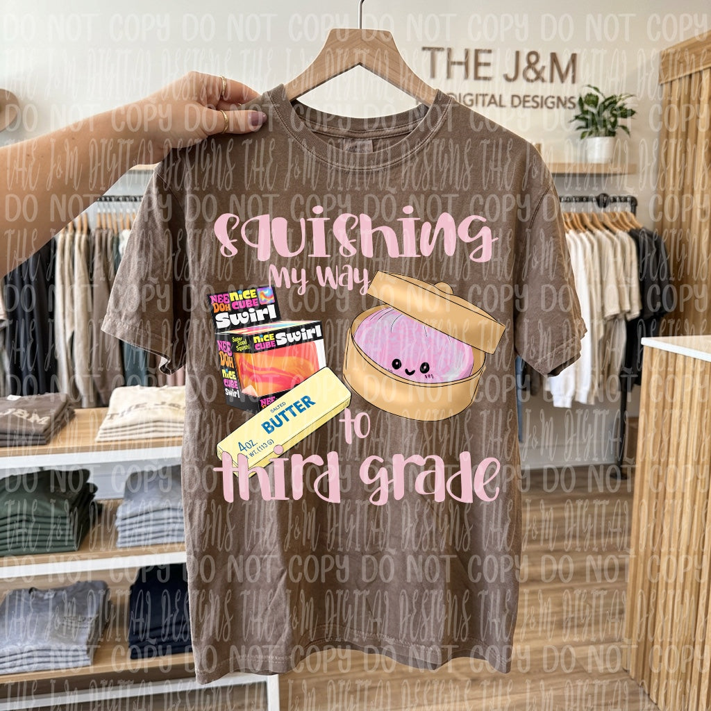Squishing my way to school - GIRL Trucker Hats, Shirts & Transfers