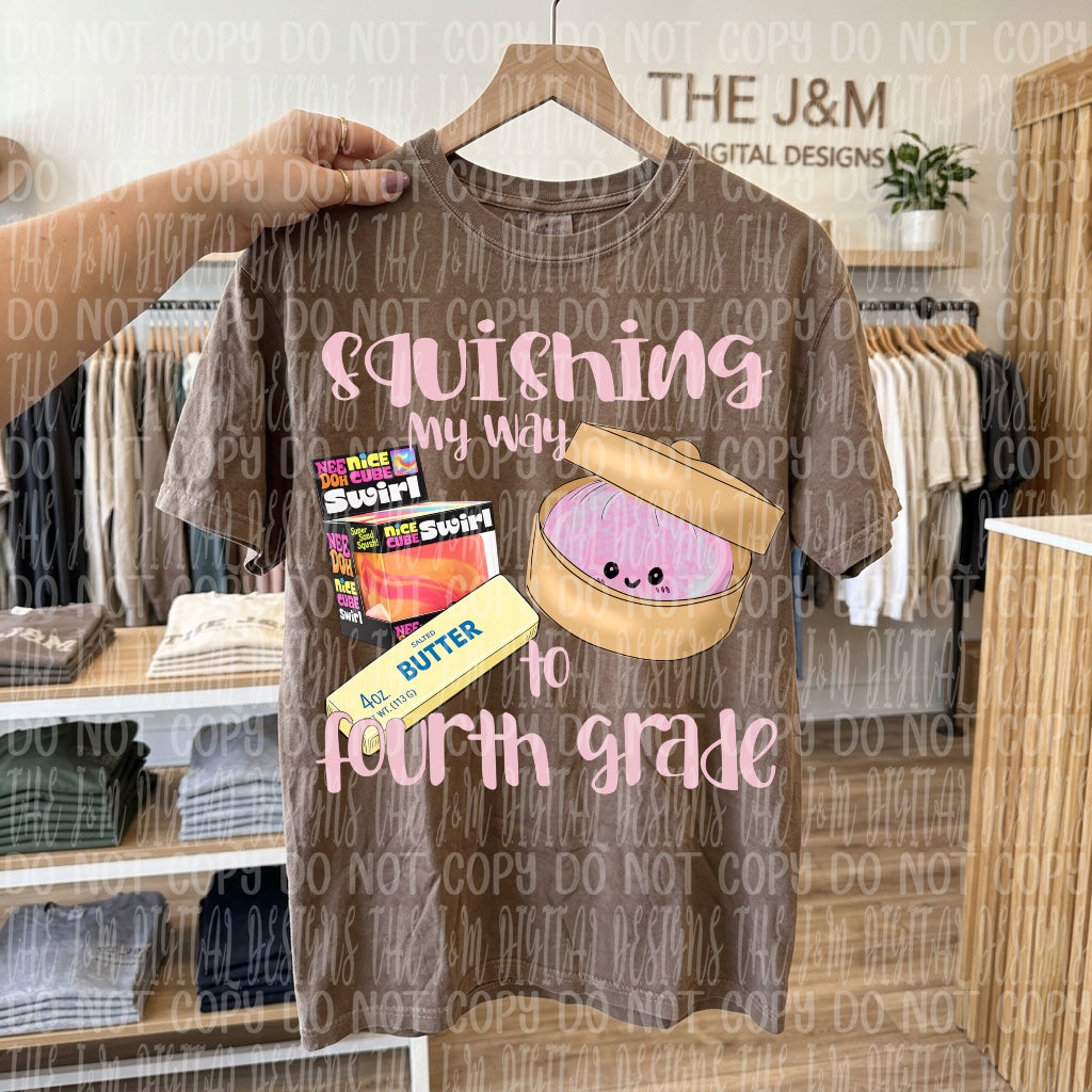 Squishing my way to school - GIRL Trucker Hats, Shirts & Transfers