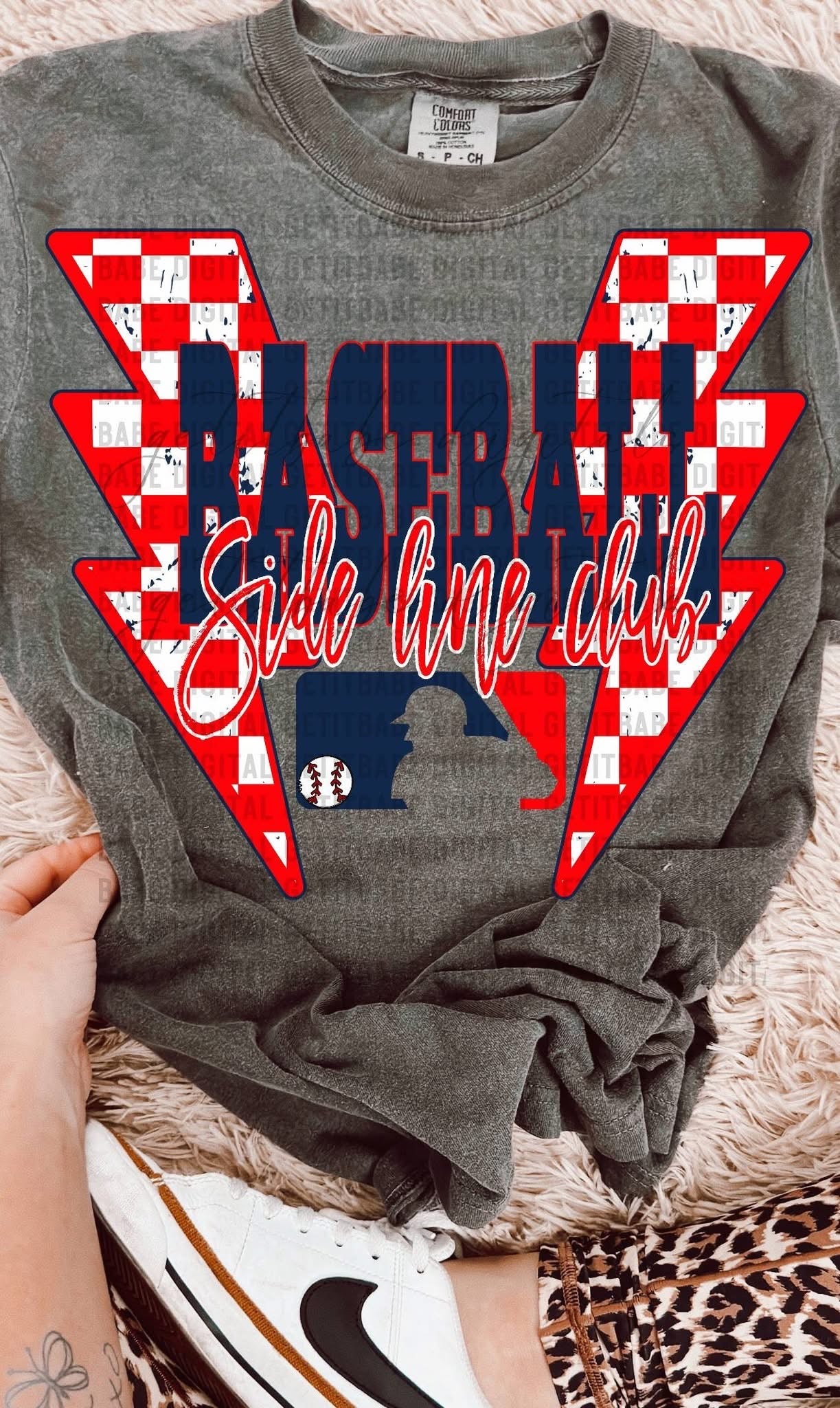 Baseball Lightning Designs