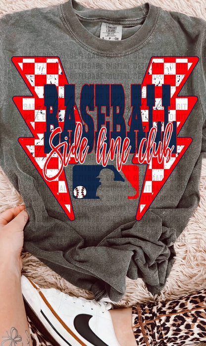 Baseball Lightning Designs