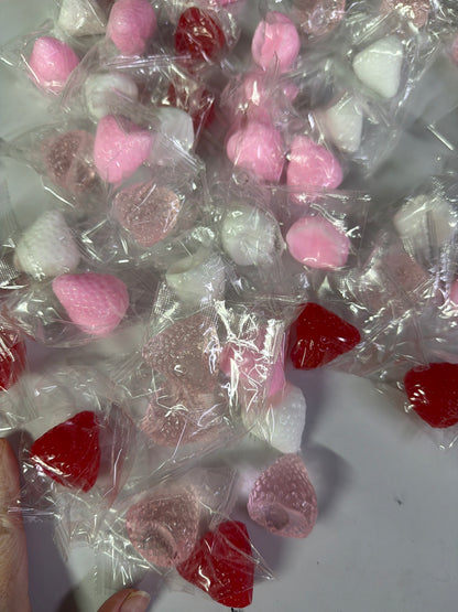 Strawberry Squishies 3 Pieces