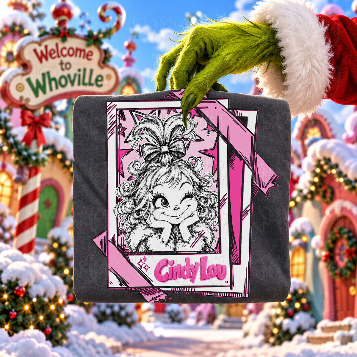 CHRISTMAS GR1NCH 5 DESIGNS TO CHOOSE FROM