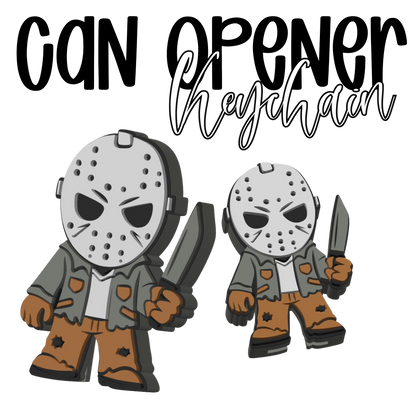 Jason Soda Opener Nail Saver Keychain