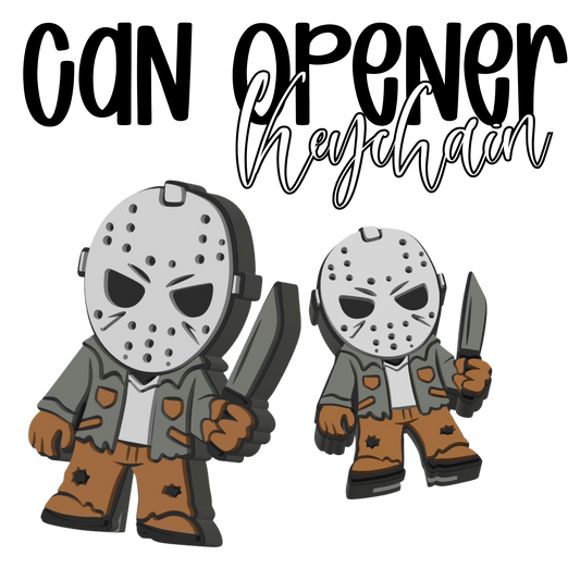 Jason Soda Opener Nail Saver Keychain