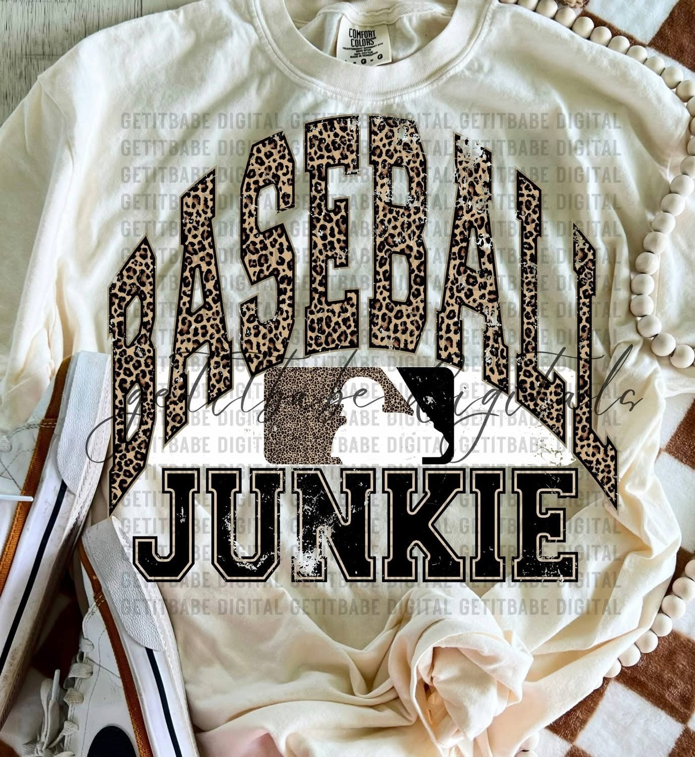 Leopard Baseball Bundle Trucker Hats, Shirts & Transfers