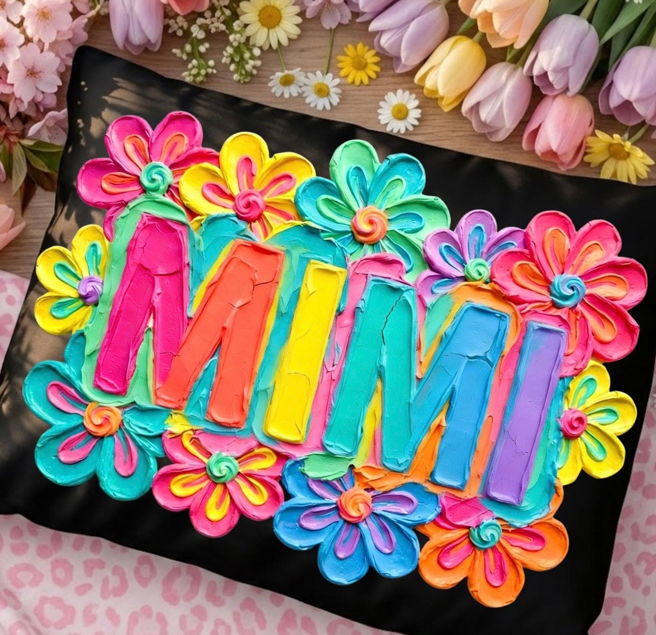 Mama Mini Gigi Nana MAwmaw Yaya Meme Mimi Bright Floral