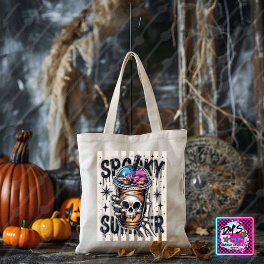 SPOOKY SUMMER TOTE BAG