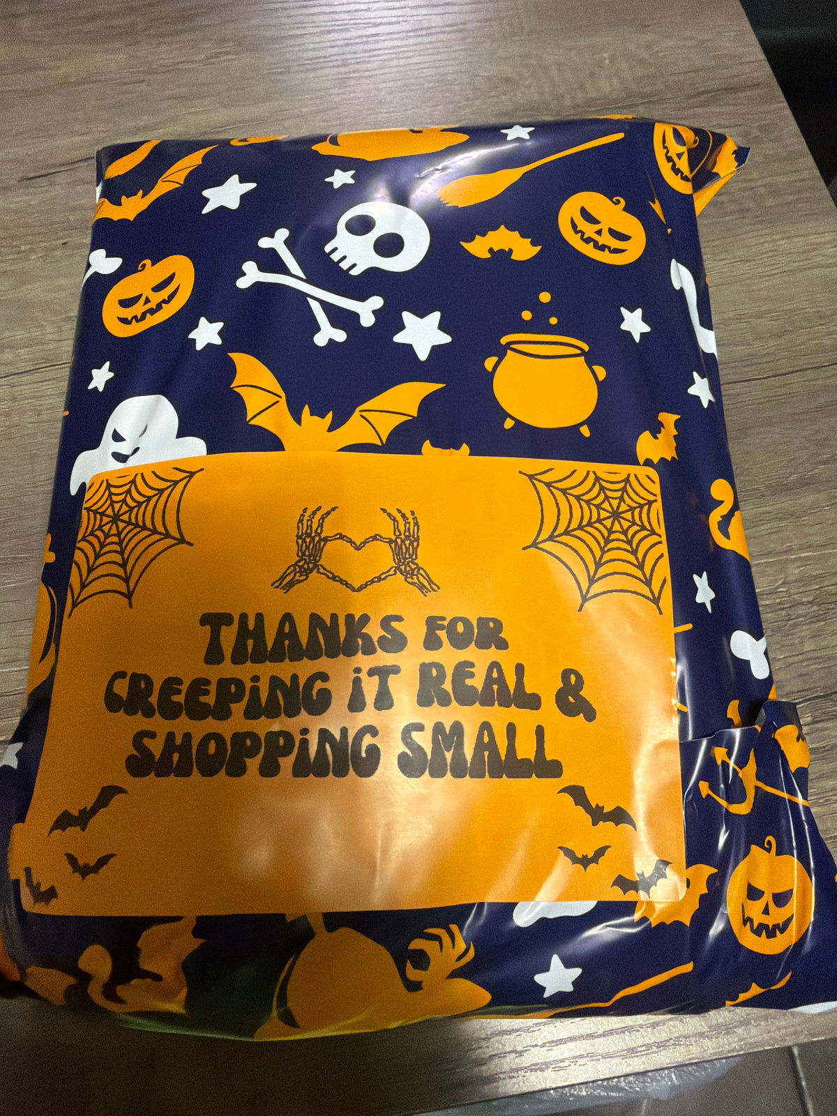 HALLOWEEN POLY MAILERS 10X13 - 25 PACK