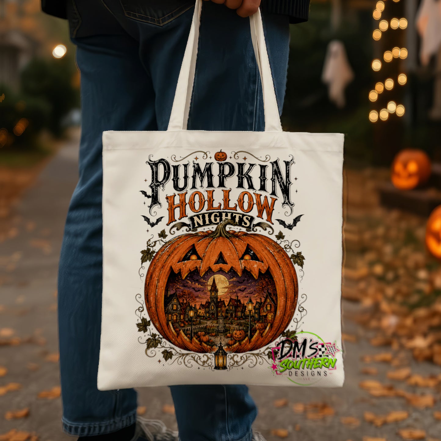 VINTAGE HALLOWEEN TOWN SPOOKY CUTE