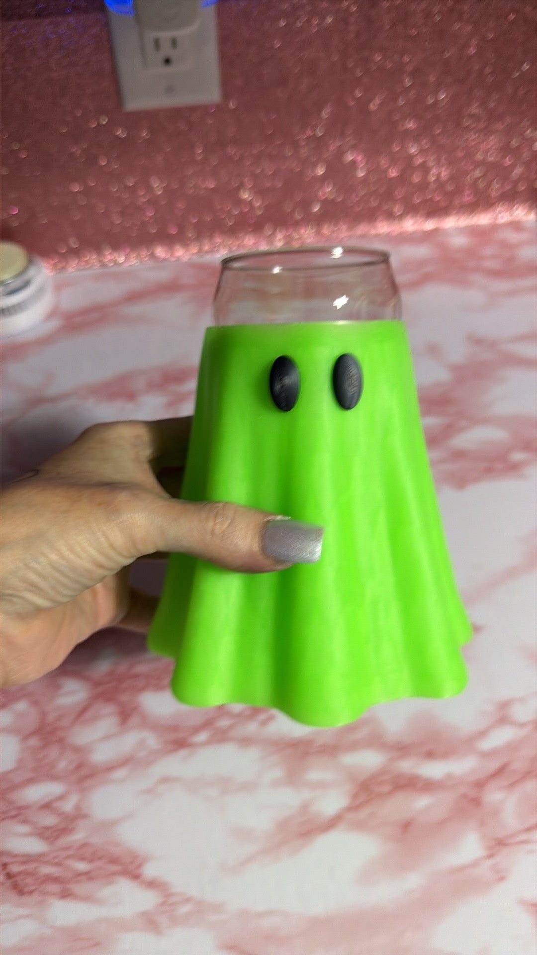 Ghost Can Sleeve Coozie Holder 12oz Standard Can