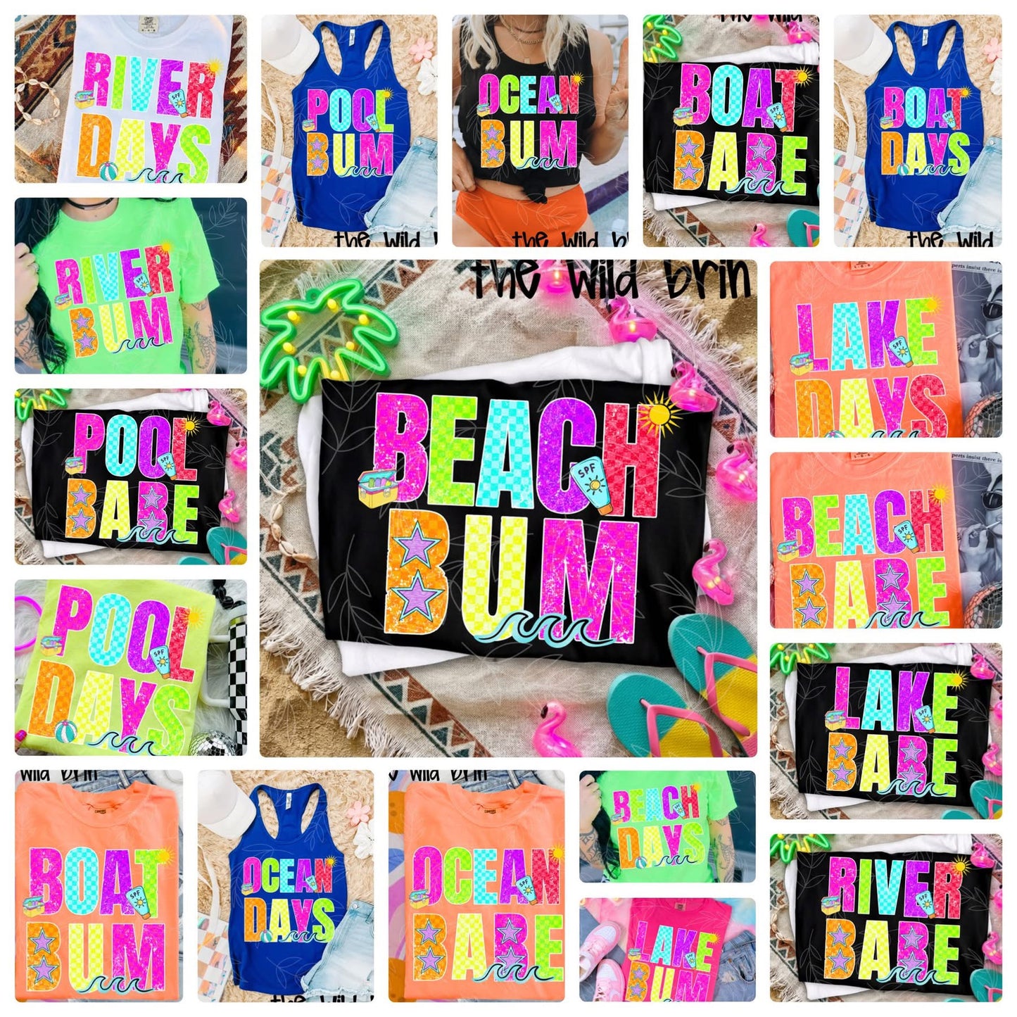 Neon Summer Designs