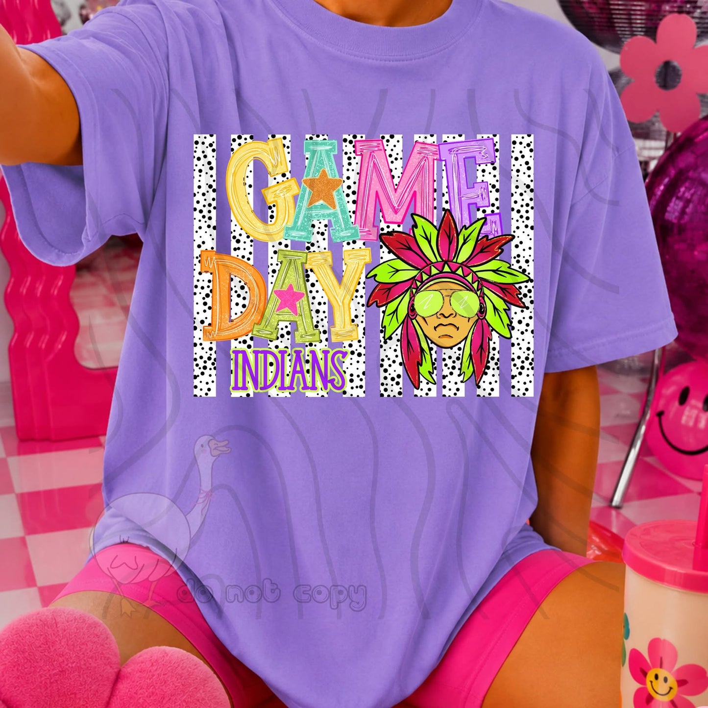 NEON MASCOT BUNDLE GAME DAY