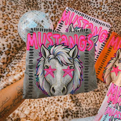 MUSTANGS STARSTRUCK MASCOT