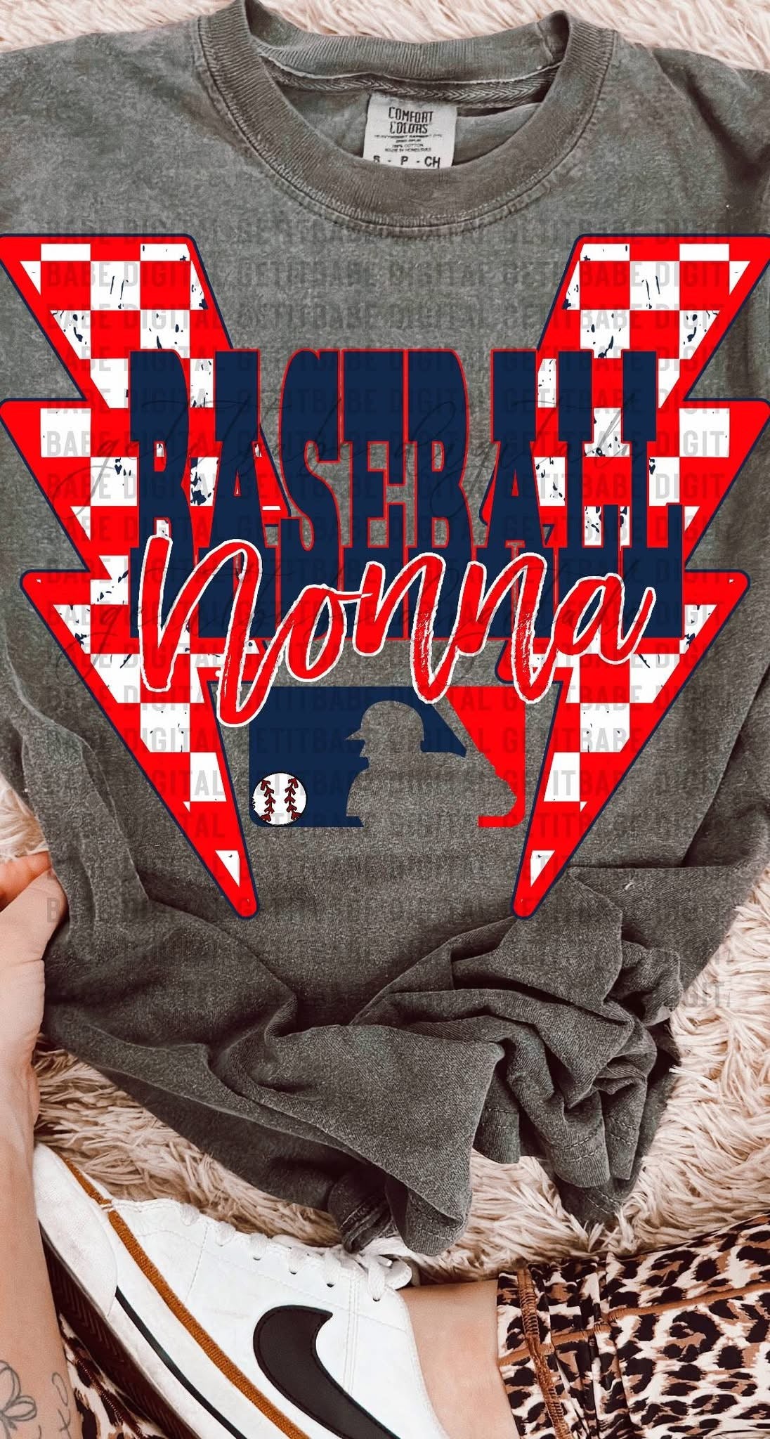 Baseball Lightning Designs